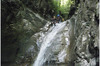 Sliding down the slide of stone